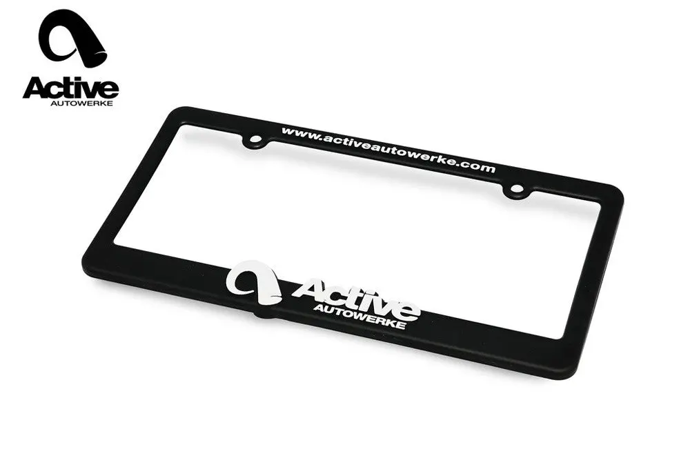 Active Autowerke License Plate Frame 1