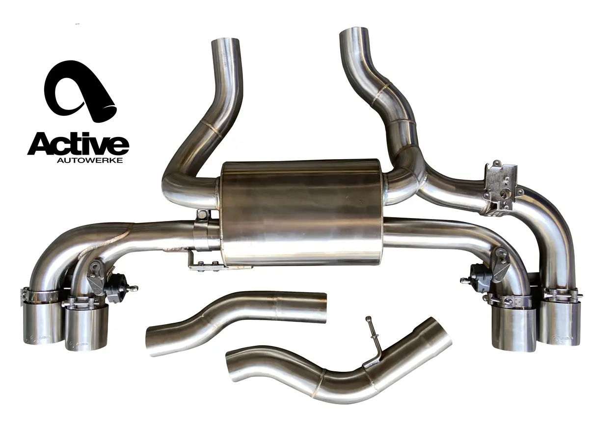 G4x Bmw M240i Valved Rear Axle-Back Exhaust 1