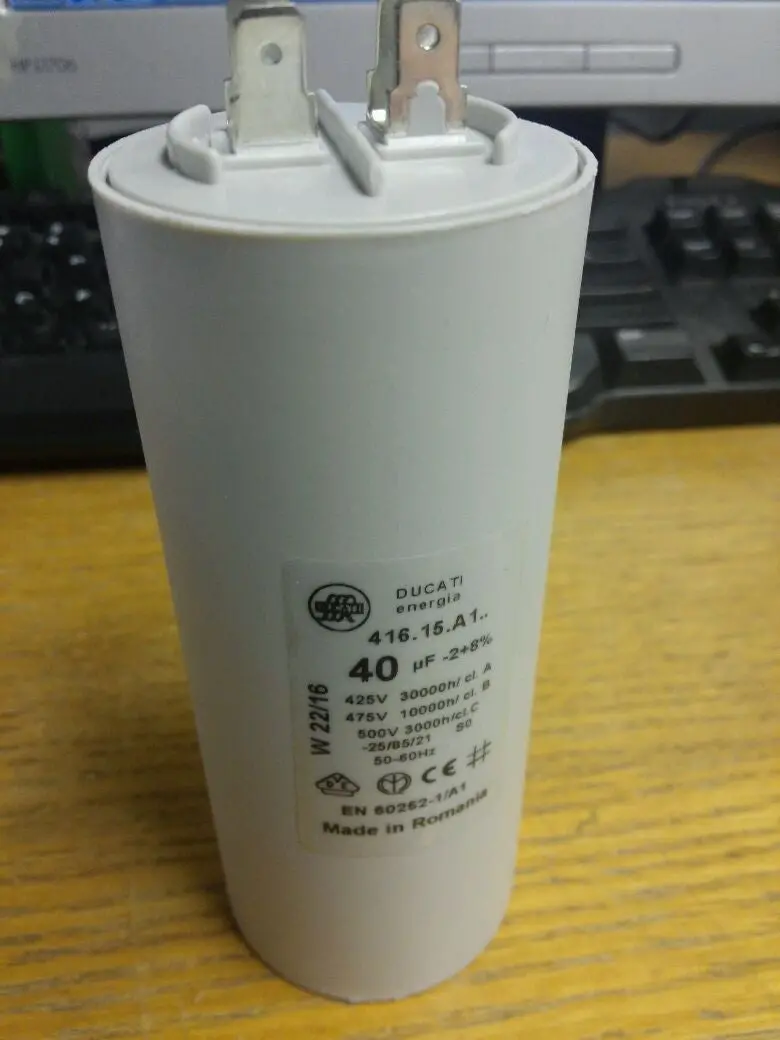 Aope-20-38279 Capacitor  40Mf  Nsfm816/W2 1