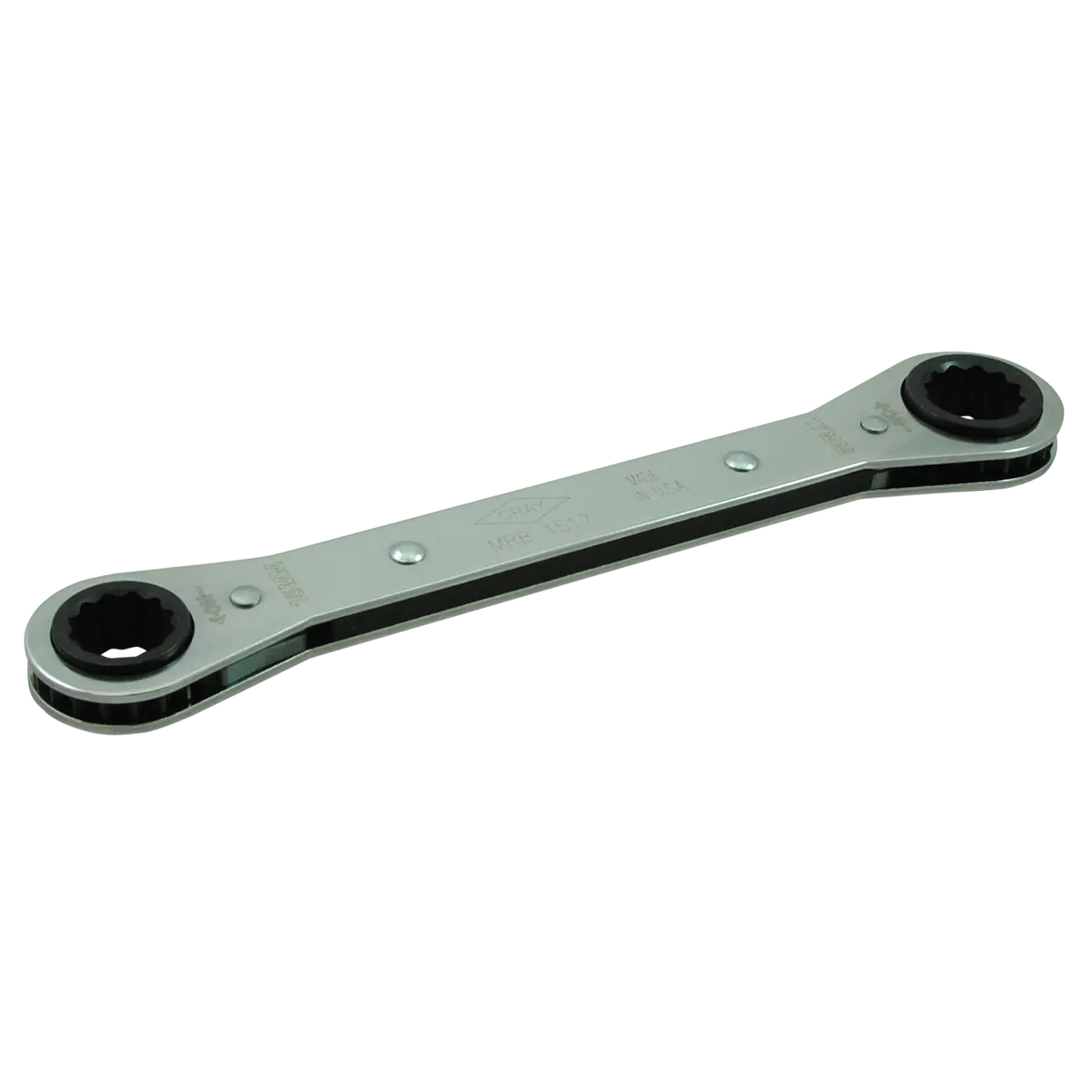 Metric Flat Ratcheting Box End Wrench - 12 Point 1