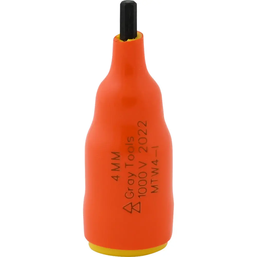 3/8" Drive Metric Insulated Hex Head Sockets - Standard Length 1