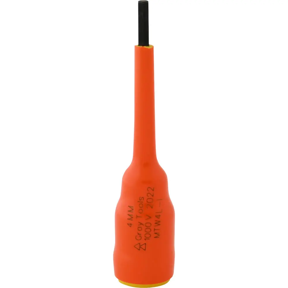 3/8" Drive Metric Insulated Hex Head Sockets - Extra Long 1