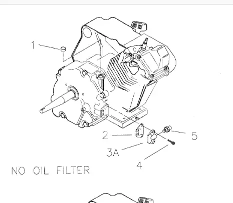 88758 Oil Block Off Ref 3A Generac 1