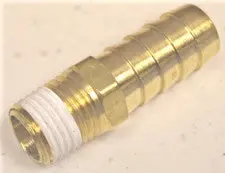 777840 Hose Barb Fitting -----  1/2" Hose  Barb X 1/4" Mpt Northstar 1