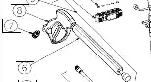 780455 Quick Coupler (331020V) Reference 7 Only //  Quick Coupler Inlet On Gun Northstar Sp1/Wh3 1