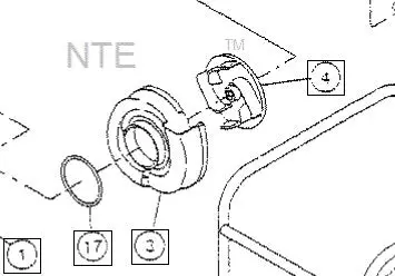 Iz0115168 Kp0115168  0115168 Impeller Reference 4 Shown Northstar Water Pump  Ns8/Wh2t 1