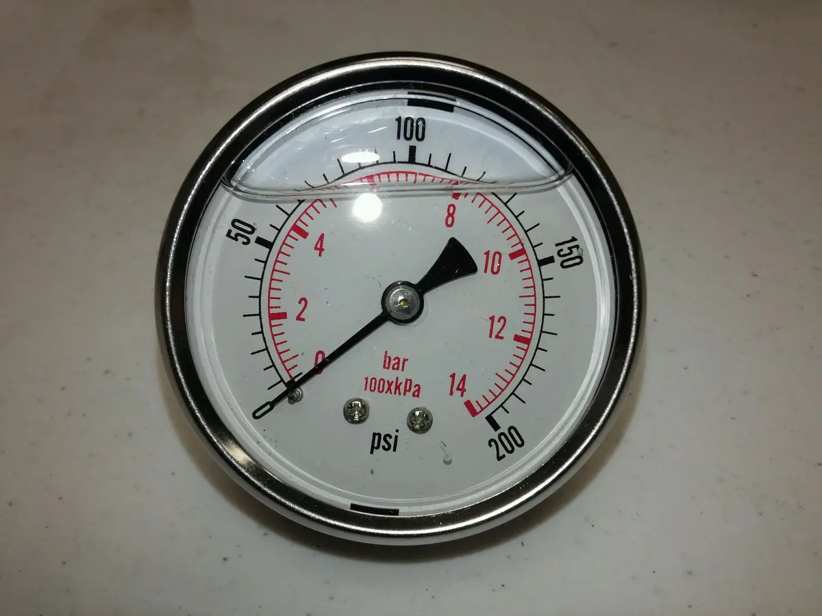 34699 Gauge Liquid Filled Northstar Nsfm-5 / Wh2 Sfi S-444 1