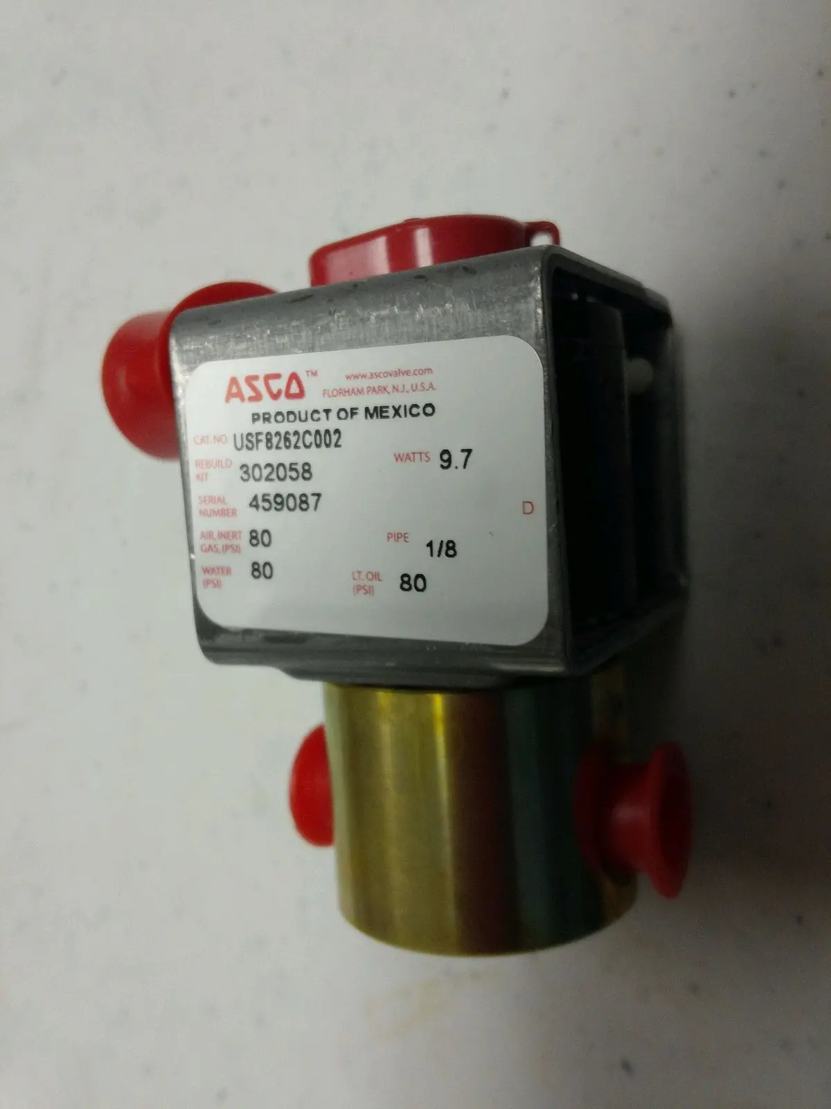 777147 Fuel ( Gasoline ) Solenoid Northstar Nla 1