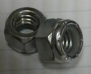 10344 Nylon Lock Nut 5/16-18 Two Shown Sold Each For Repairing Isolator Fm908/Wh3 1