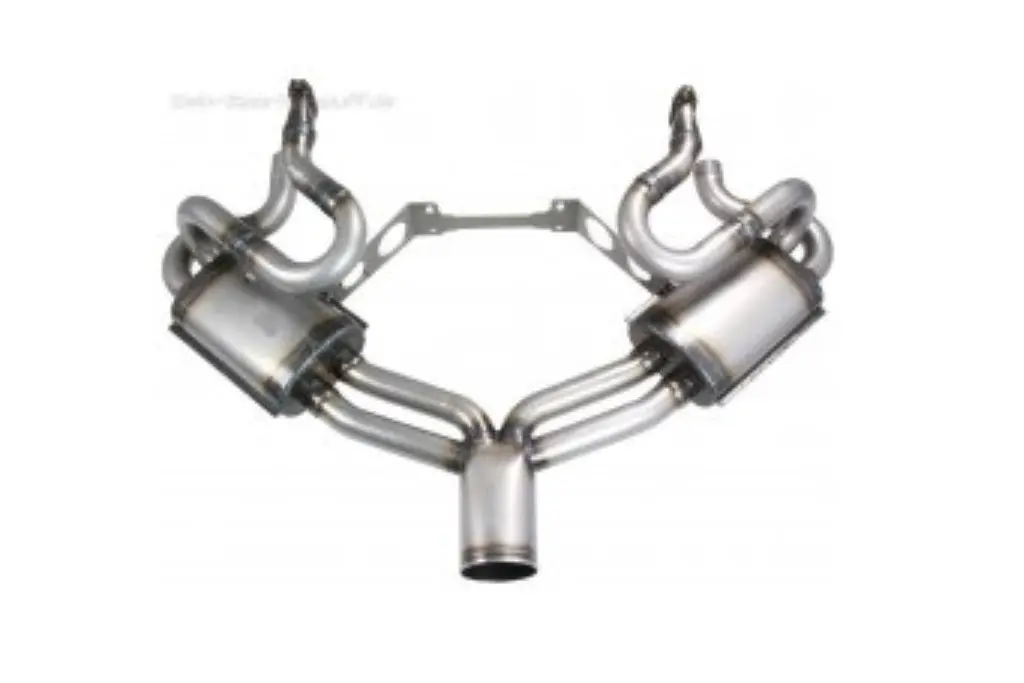 Eisenmann Porsche 356 B/C Rear Muffler Center Tip Design - Race 1