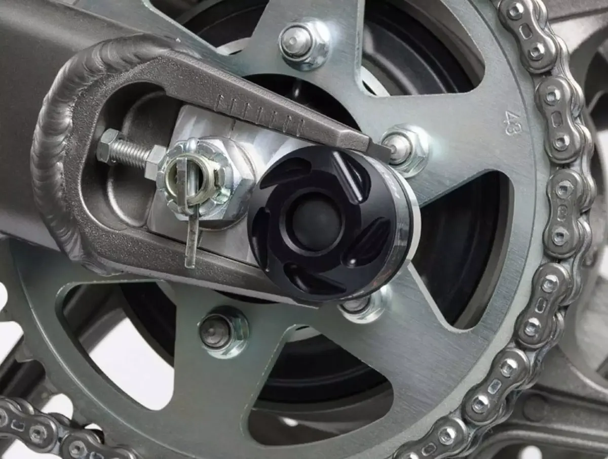 Sw Motech Slider Set (Rear Axle Black) Fits For Kawasaki Versys 1000 ('12-) 1