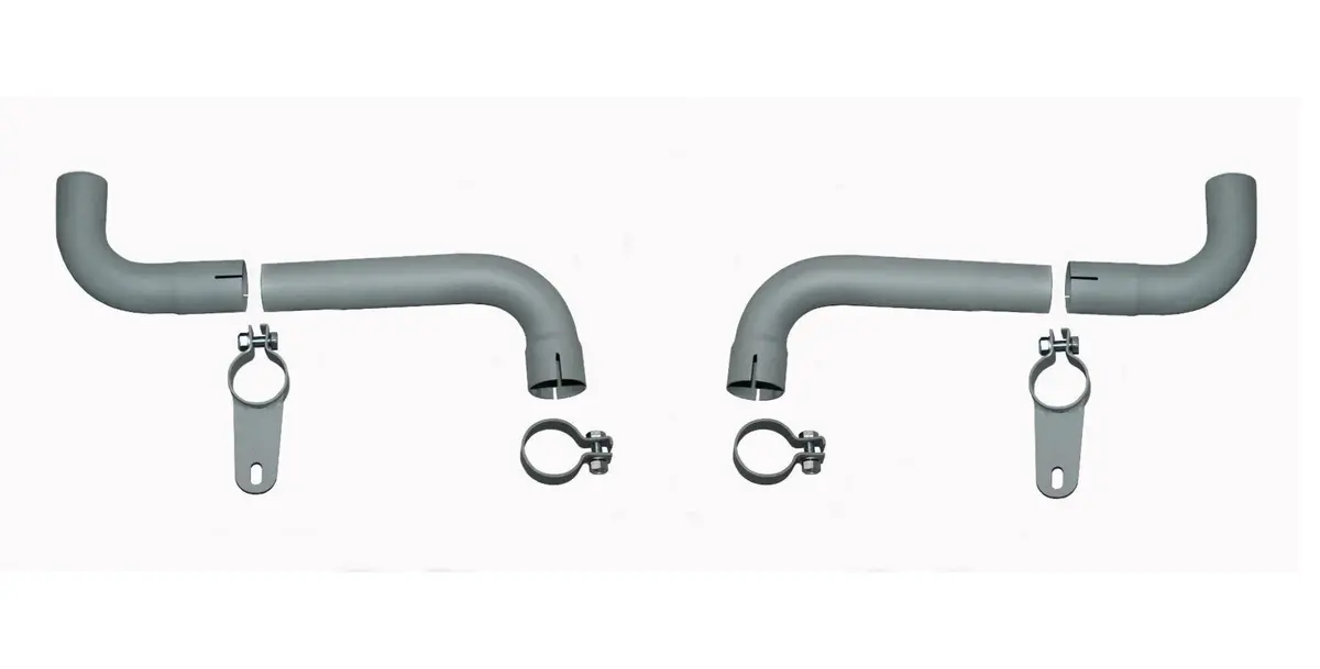 Eisenmann - Porsche 356 - Exhaust Pipes For Gas Exit In Rear Bumper 1