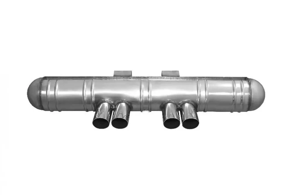 Eisenmann - Porsche 911 F-Model (Carrera) - Rear Muffler - Made Of Steel - Race 1