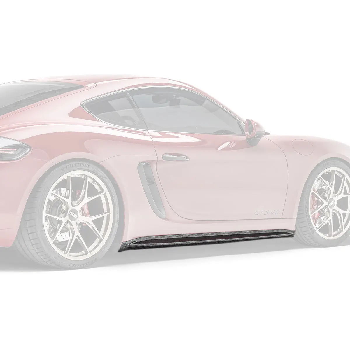 Porsche 718 Prepreg Side Skirts 1
