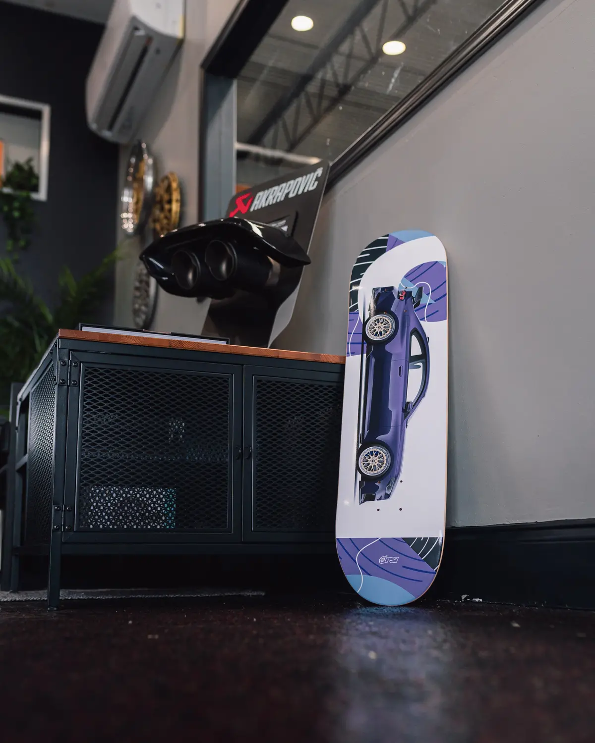 "Amethyst Ashe G87 M2" #Builtbypsi Skate Deck 1