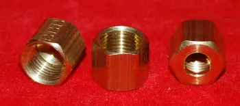 Compression Nut 3/8" 3 Shown Sold Each Use With 3/8" Copper Tubing Fm 566 1