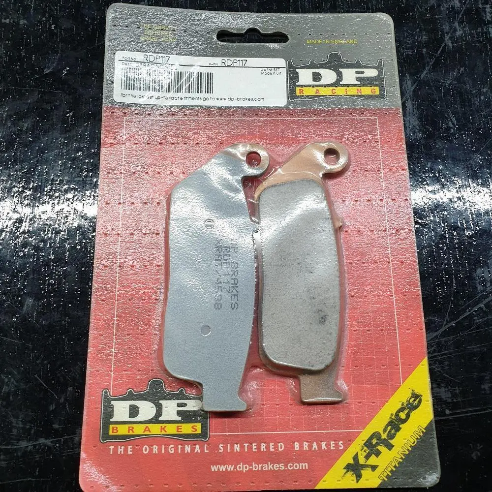 Dp Brake Pads (Race) For Honda Cbr600f, Kawasaki Versys-X 300, Z650, Z750, Suzuki Dl250, Gsx250, V-Strom 250, Triumph Street Triple 675 (Rdp117) 1