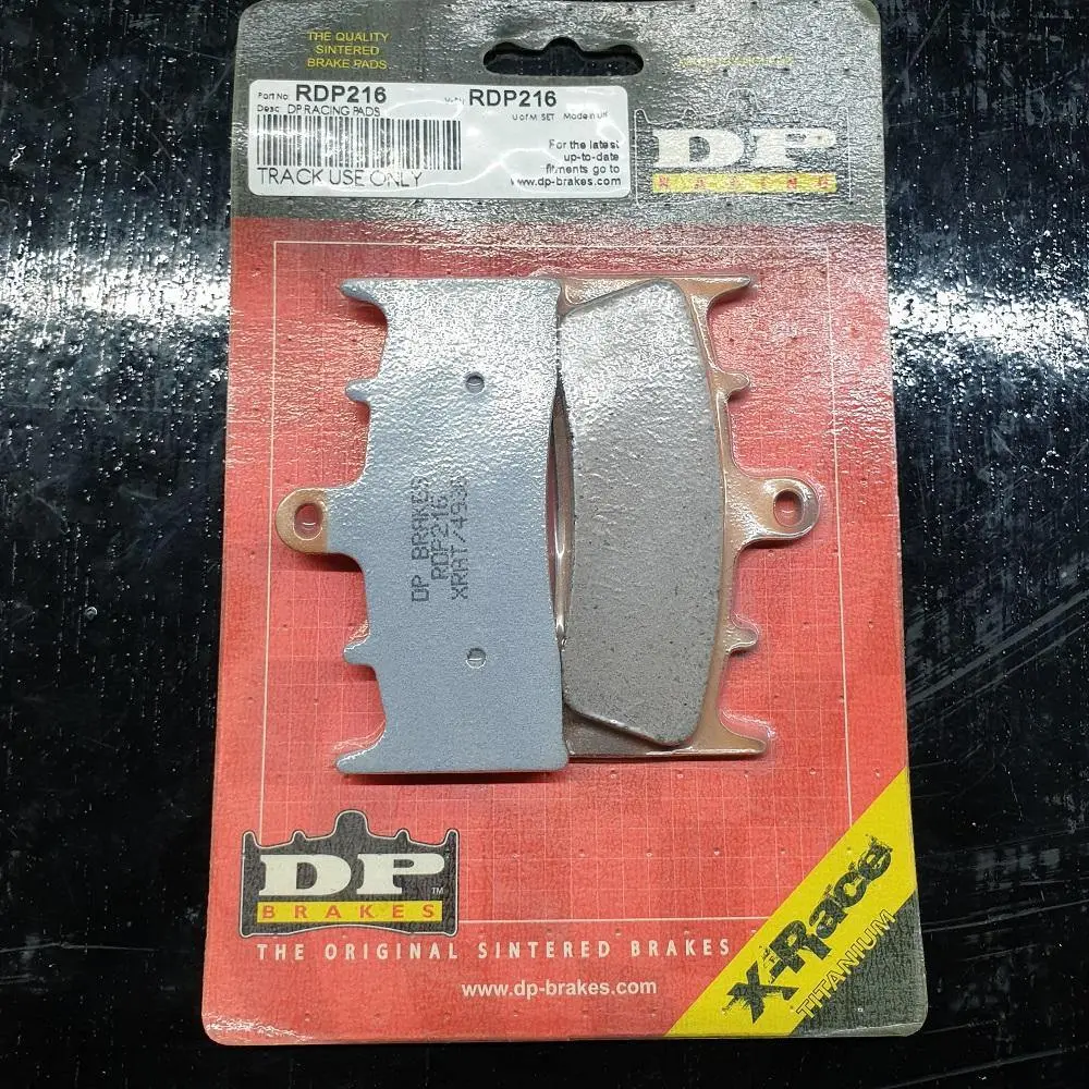 Dp Brake Pads (Race) For Kawasaki Zx-6R, Zz-R, Zc-9R, Vn1500, Vn1600, Suzuki Gsx1400, Hayabusa 1300 (Rdp216) 1