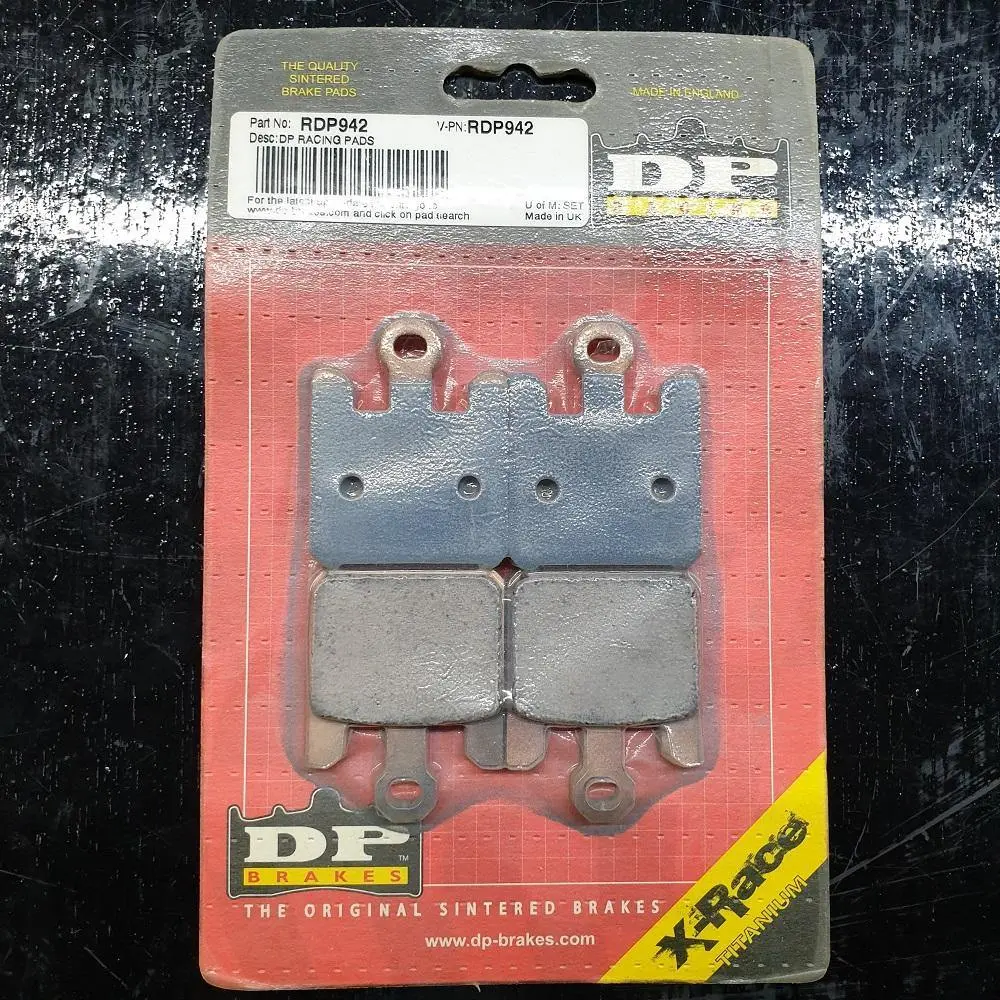 Dp Brake Pads (Race) For Kawasaki Zx-6R, Zx-10R, Vn1600, Suzuki Gsx-R1000 (Rdp942) 1
