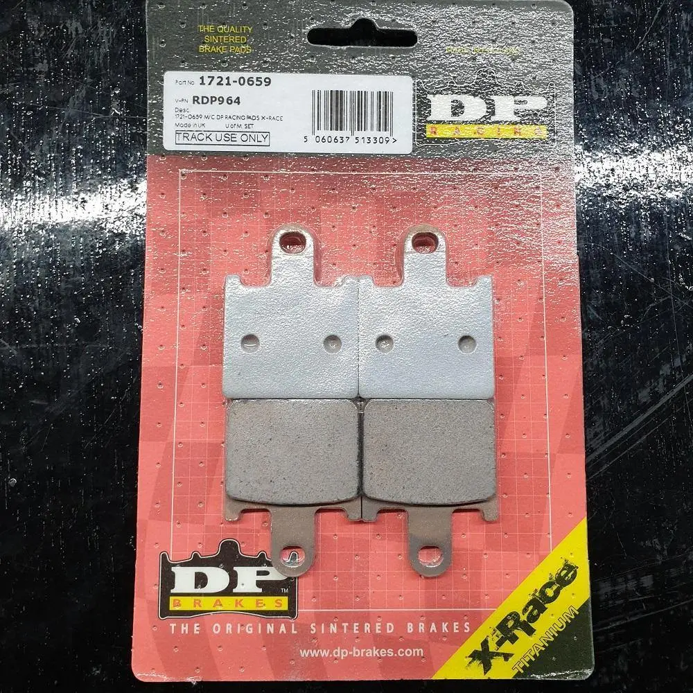 Dp Brake Pads (Race) For Kawasaki Zx-6R, Z750, Zzr1400 (Rdp964) 1