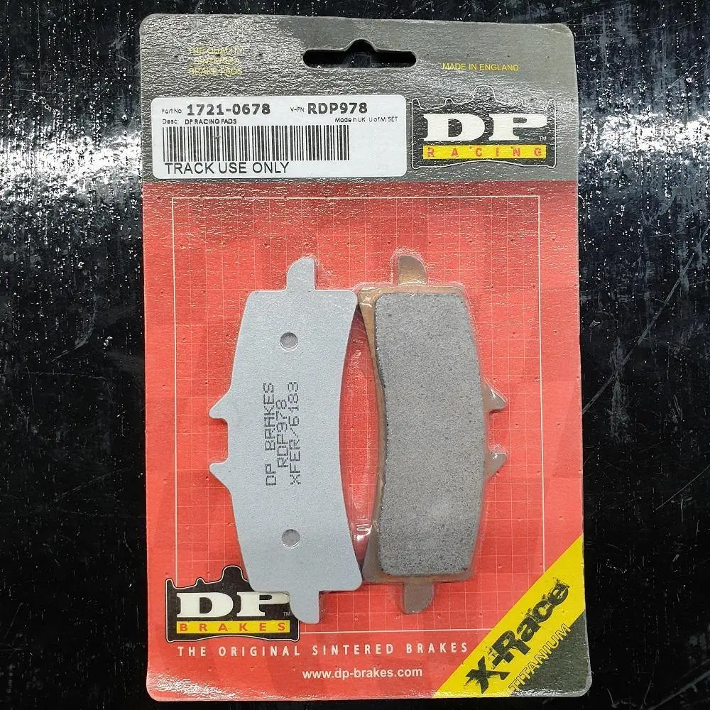 Dp Brake Pads (Race) For Honda Cbr1000, Kawasaki H2, H2r, Z1000, Zx-10R, Zx-10Rr, Zz-R1400, Ducati 848, Panigale, Diavel, Monster (Rdp978) 1