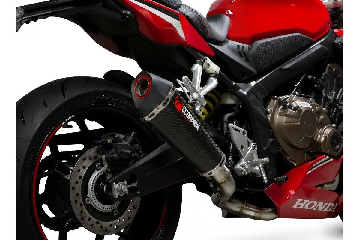 Scorpion Exhaust Fits For Honda Cbr650r ('19-'20) (Serket Taper Full System) Carbon 1