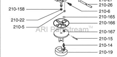 20B-62541-08  O-Ring  Robin Subaru Reference 210-165 1