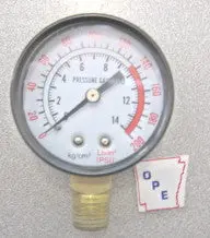Rolair Gauge Ga0250200gc  Bottom Mount Fm536/Wh4 1