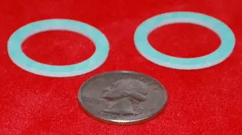 30500130Ch Rolair Gasket Used With Sight Glass 36500140Ch  Two Shown Sold Each  Loc 5 1