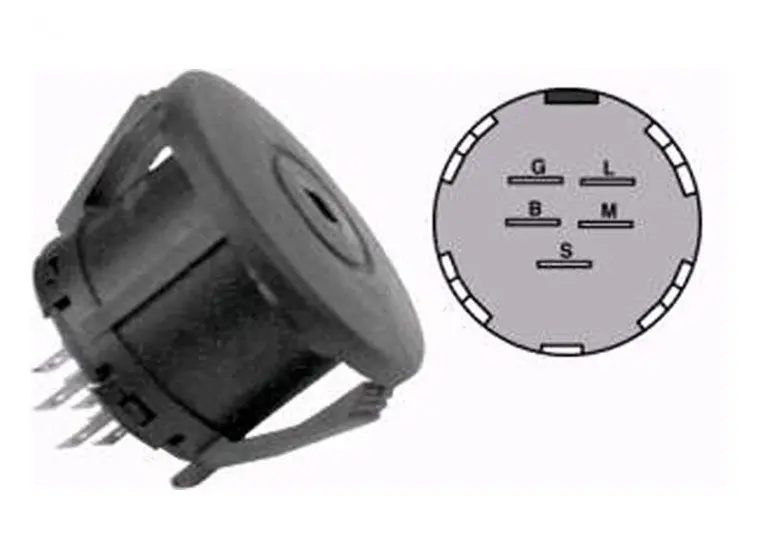 Ignition Switch 31-9655 33-074 Dixie Chopper 500017  Fm741/Wh3 1