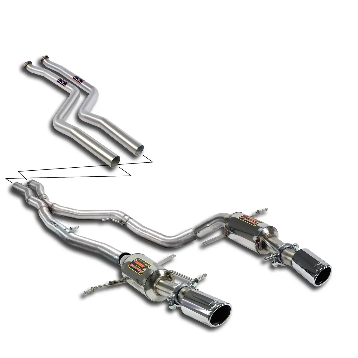 Supersprint Bmw E92 Race Sound Kit 1