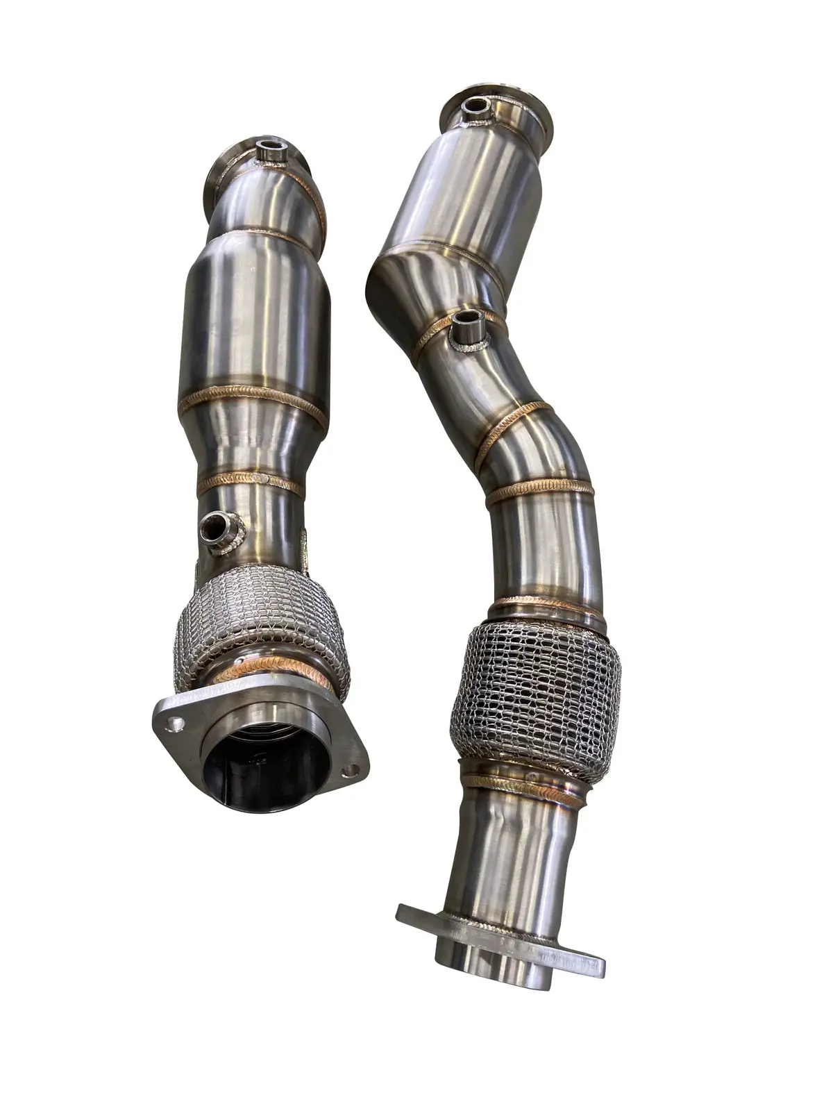 Active Autowerke Bmw S58 F97/F98 X3m/X4m Downpipes W Aflow Cats 1