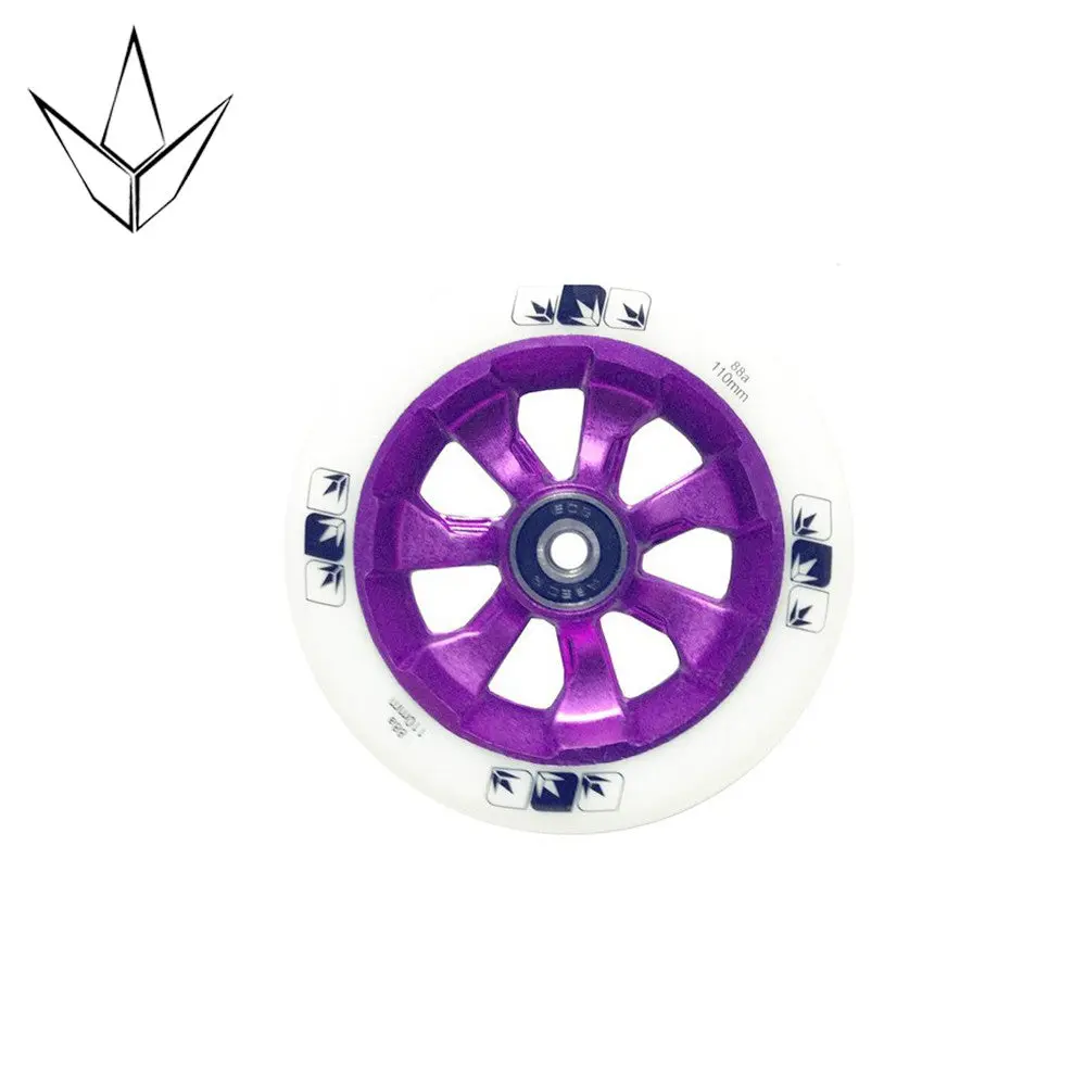 Blunt - 7 Spoke 110Mm White/Purple 1
