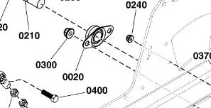 5021098 5021098Yp Bearing Bronze Reference 0020 Shown Snapper Sn2/Wh3 1
