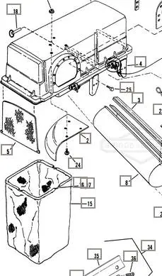 7019250Yp Grass Bag Reference 15 Only Snapper 1