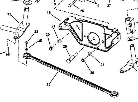 7028326 Tie Rod Reference 32 Shown Snapper 1