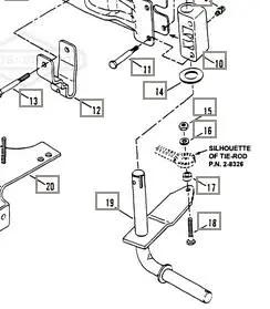 7041250 Spindle Left Side Reference 19 Shown Snapper 1