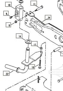 7041251 Spindle Right Side Reference 23 Shown Snapper 1