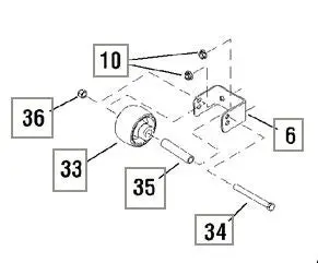 7019190 Wheel Snapper Reference 33 Shown 1