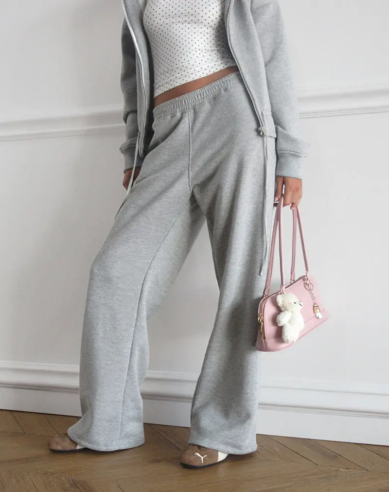 Loose Jogger In Grey Marl 1