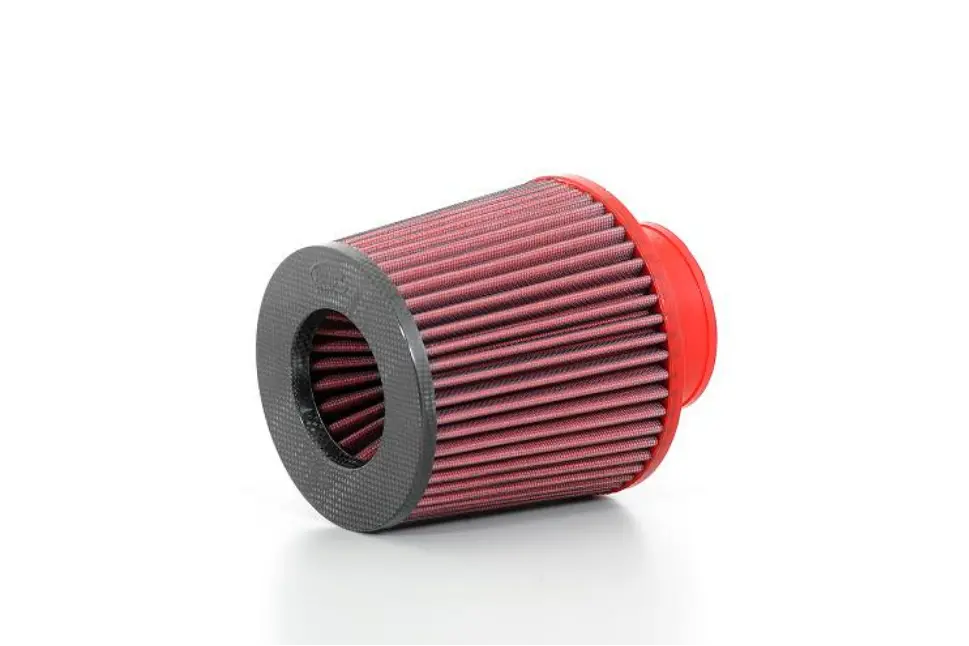 Bmc Conical Carbon Top Twin Air Filter For Direction Induction (Ø:110,Ø2:150,L:183) 1