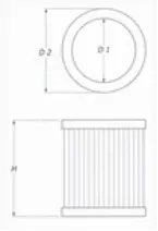 Bmc Air Filter Fits For Honda Cb400 Bikes 2
