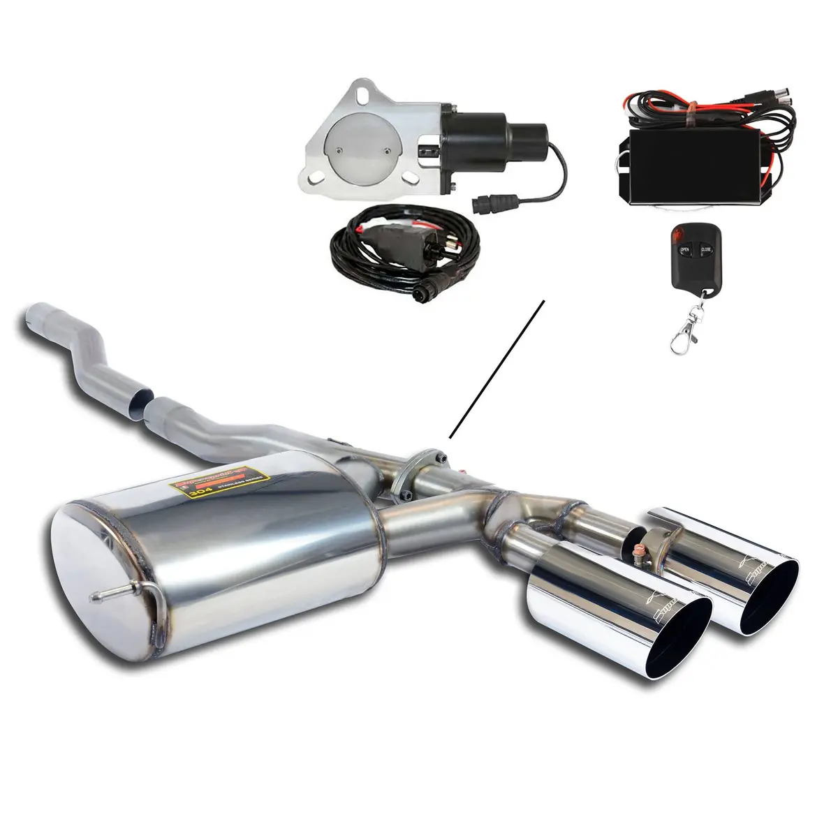 Supersprint Mini F56 Cooper S / Sd Sport&Sound Pack With Valve 1