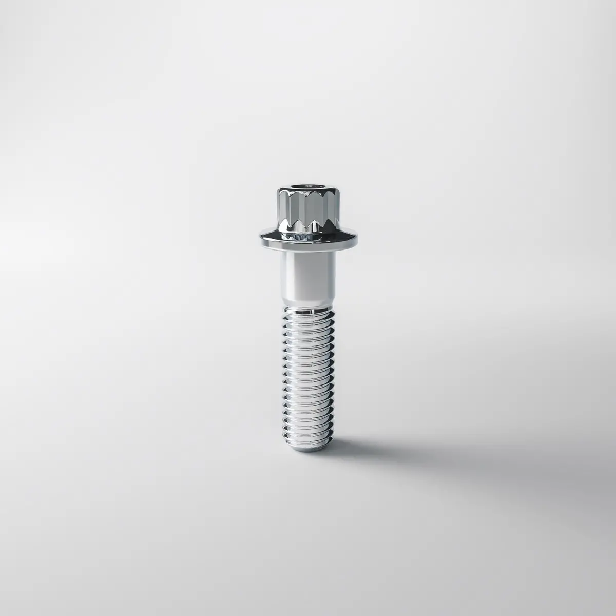 Chrome - M8 32Mm Steel Assembly Hardware 1