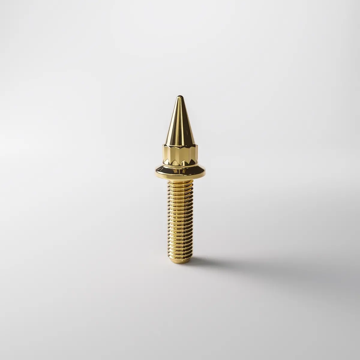 Gold - M7 24Mm Spiked Steel Assembly Hardware 1