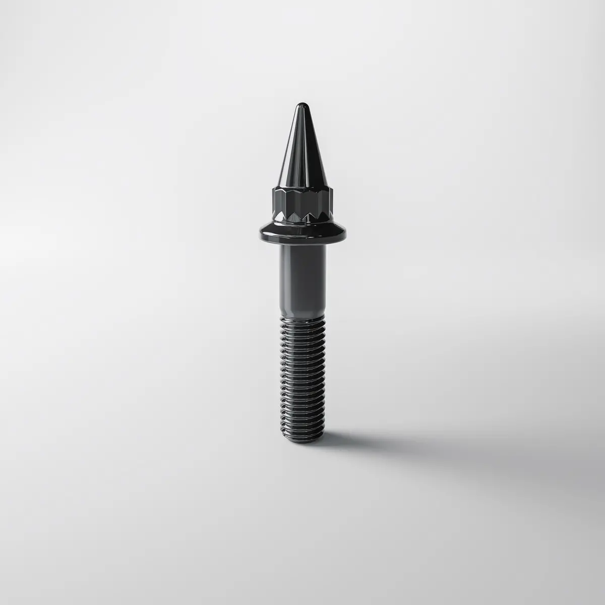 Black - M7 32Mm Spiked Steel Assembly Hardware 1