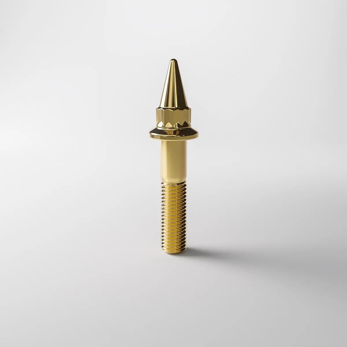 Gold - M7 32Mm Spiked Steel Assembly Hardware 1