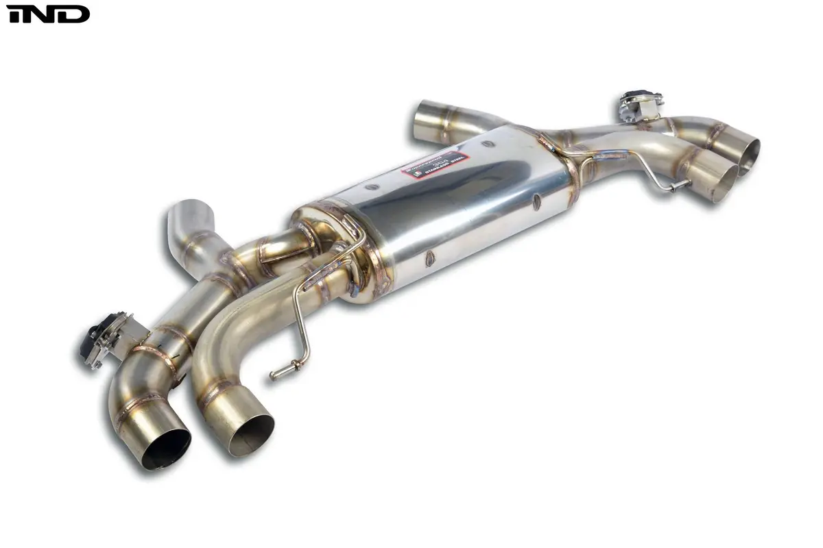 Supersprint F90 M5 Stainless Rear Exhaust - Valved 1