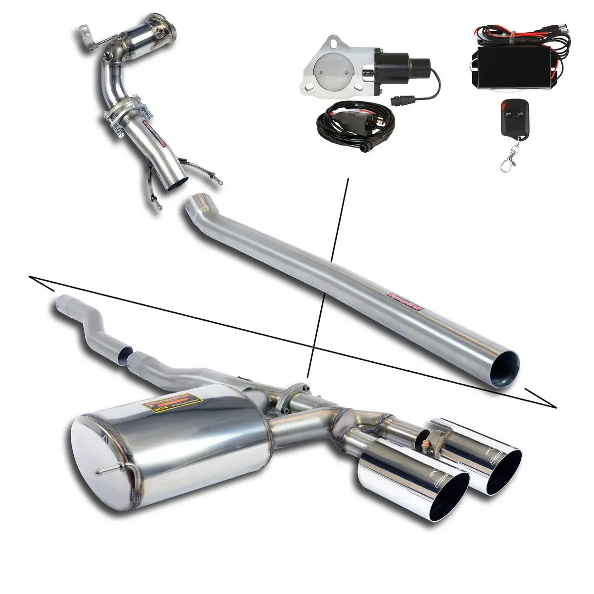 Supersprint Mini F56 Cooper S / Sd Track Performance Pack With Valve 1