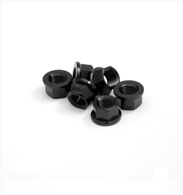 R&G Black Sprocket Nuts M10x1.00 Fits For Multiple Ducati Models (6 Piece Set) 1